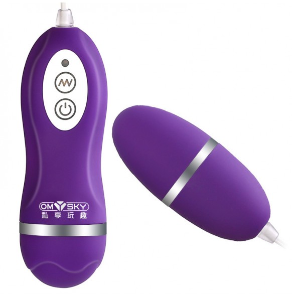 Taiwan OMYSKY - Stimulate Single Vibrating Eggs (Purple) Taiwan OMYSKY - Stimulate Single Vibrating Eggs (Purple)